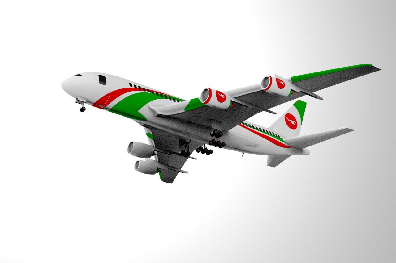 Biman Bangla�����пͳ�a380�����ɻ�