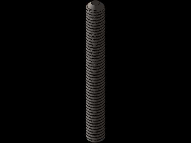 M3x25 DIN 914带螺纹
