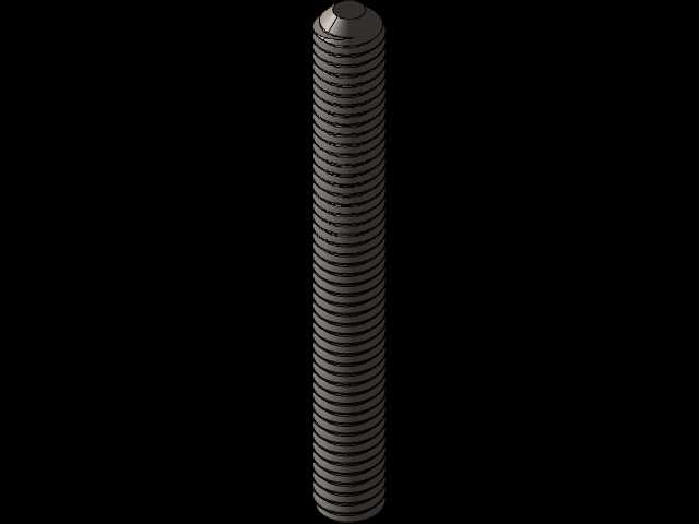 M3x25 DIN 914带螺纹