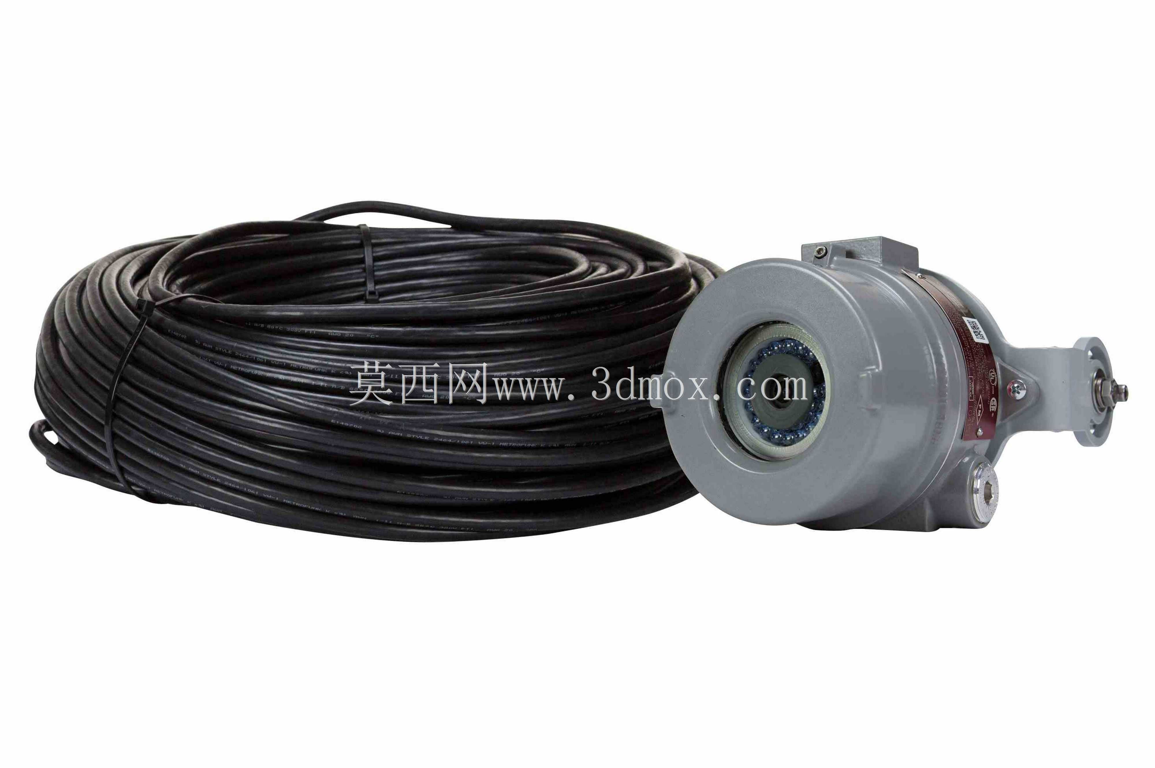 防爆1080p模拟便携式观察摄像机-昼夜红外-150'电源线-120/240V