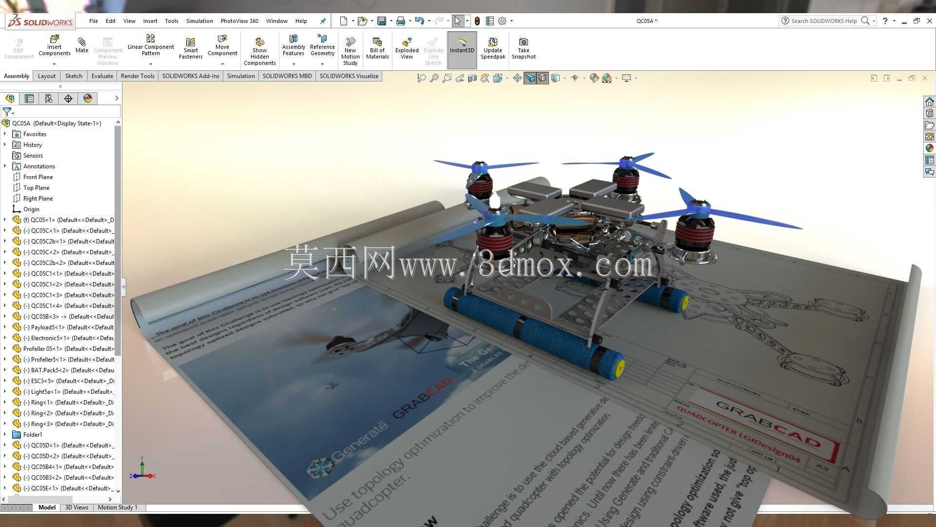 四旋翼机LGIDesign04
