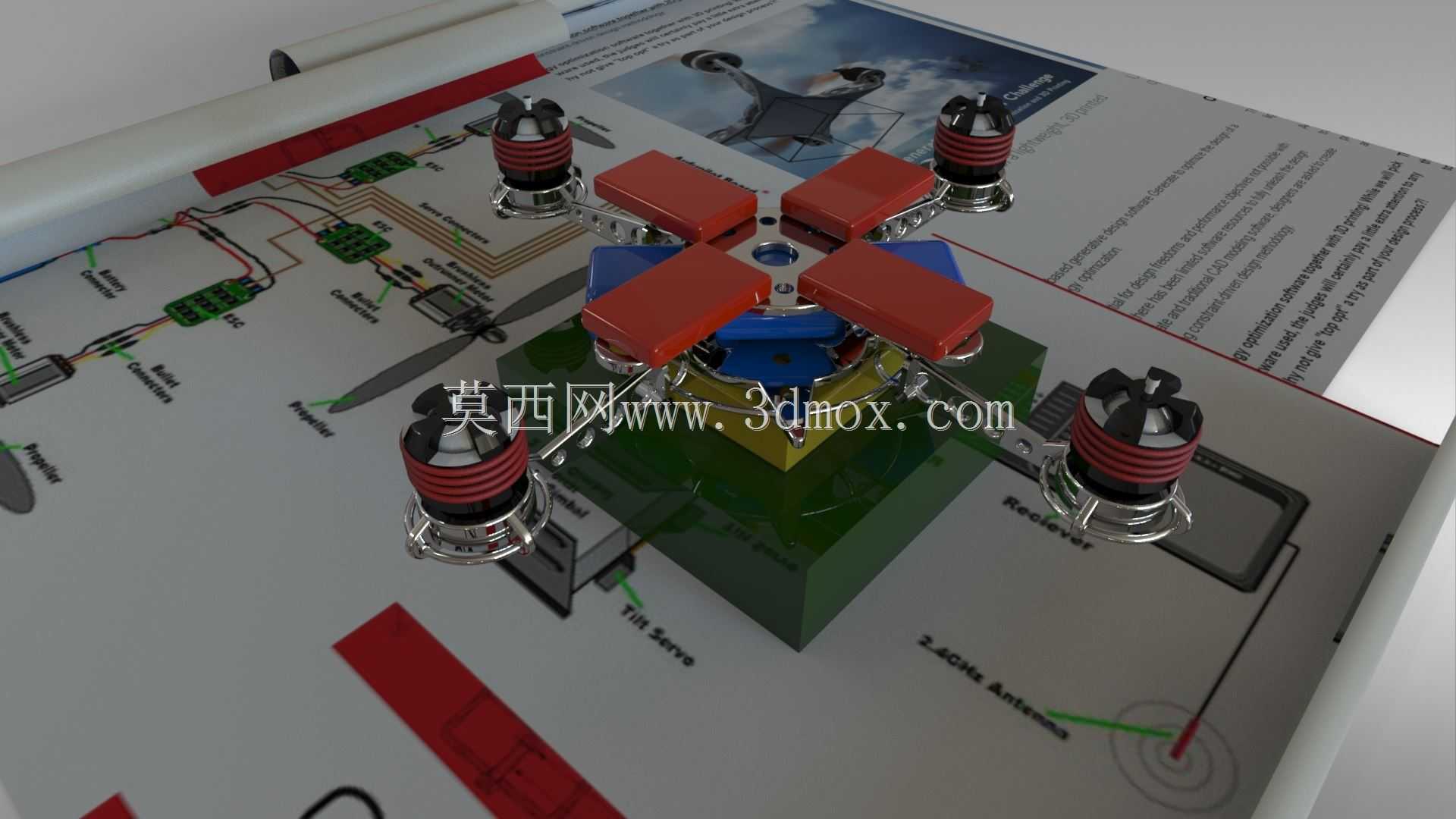 四旋翼机LGIDesign04