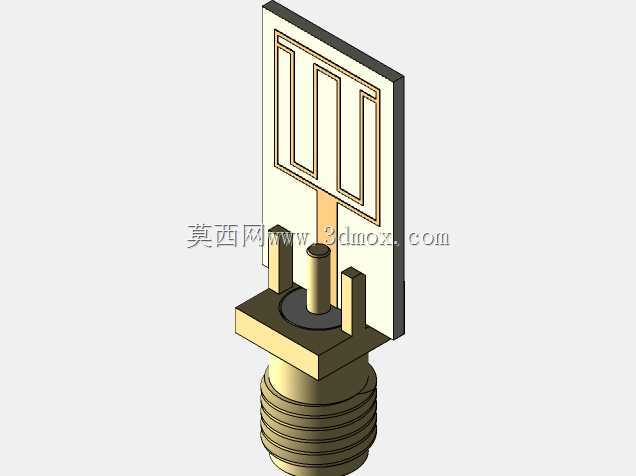 双频带阻单极子超宽带微带PCB天线