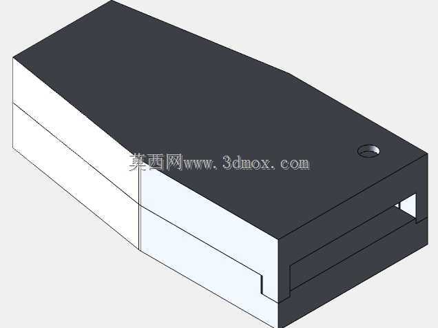 3D可打印塑料外壳,用于3D机器人遥测收发器和电缆插头