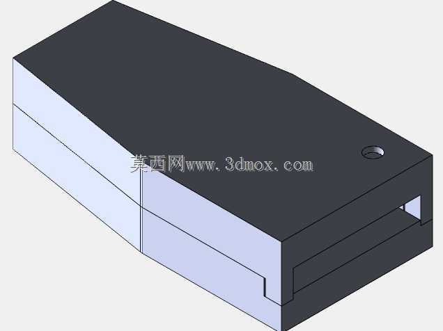 3D可打印塑料外壳,用于3D机器人遥测收发器和电缆插头