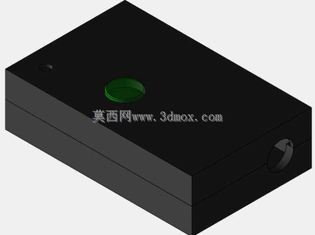 3D可打印塑料外壳,用于3D机器人遥测收发器和电缆插头