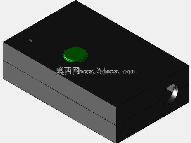 3D可打印塑料外壳,用于3D机器人遥测收发器和电缆插头