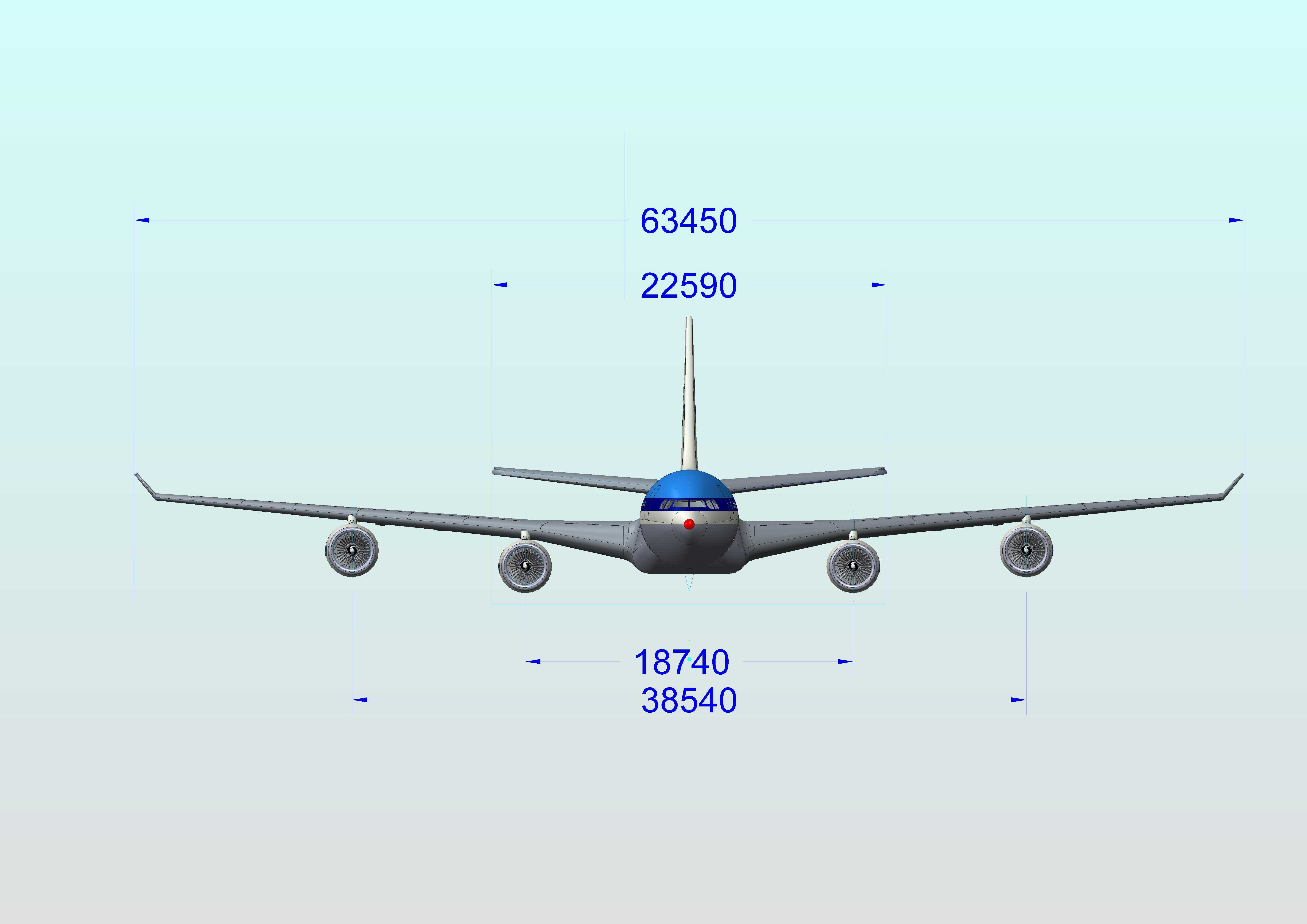 �տ�a340 500 KLM