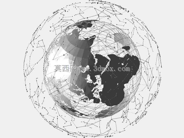 星群+地球仪