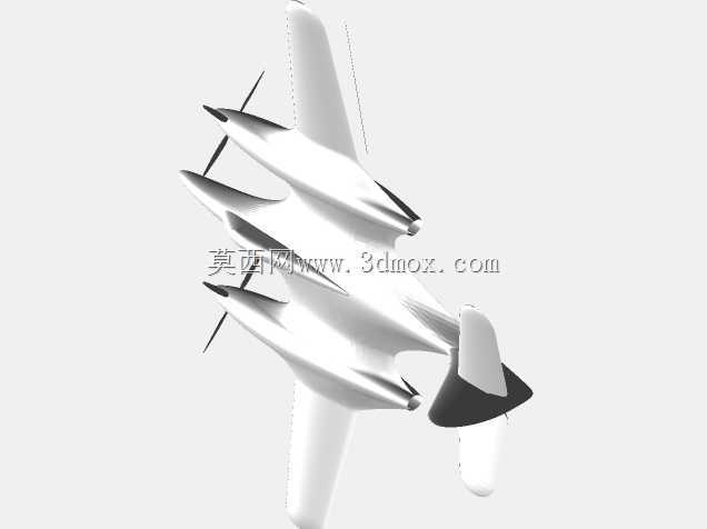 麦克唐纳XP-67比例模型