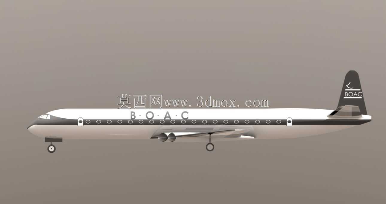 BOAC��װ��solidworks�ϵ�de Havilland Comet