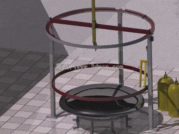 美国宇航局挑战3D打印程序动画/猎户座3D打印机/径向销。