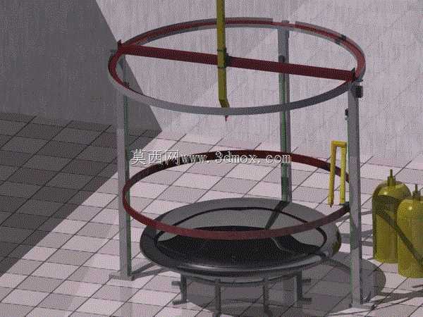 美国宇航局挑战3D打印程序动画/猎户座3D打印机/径向销。