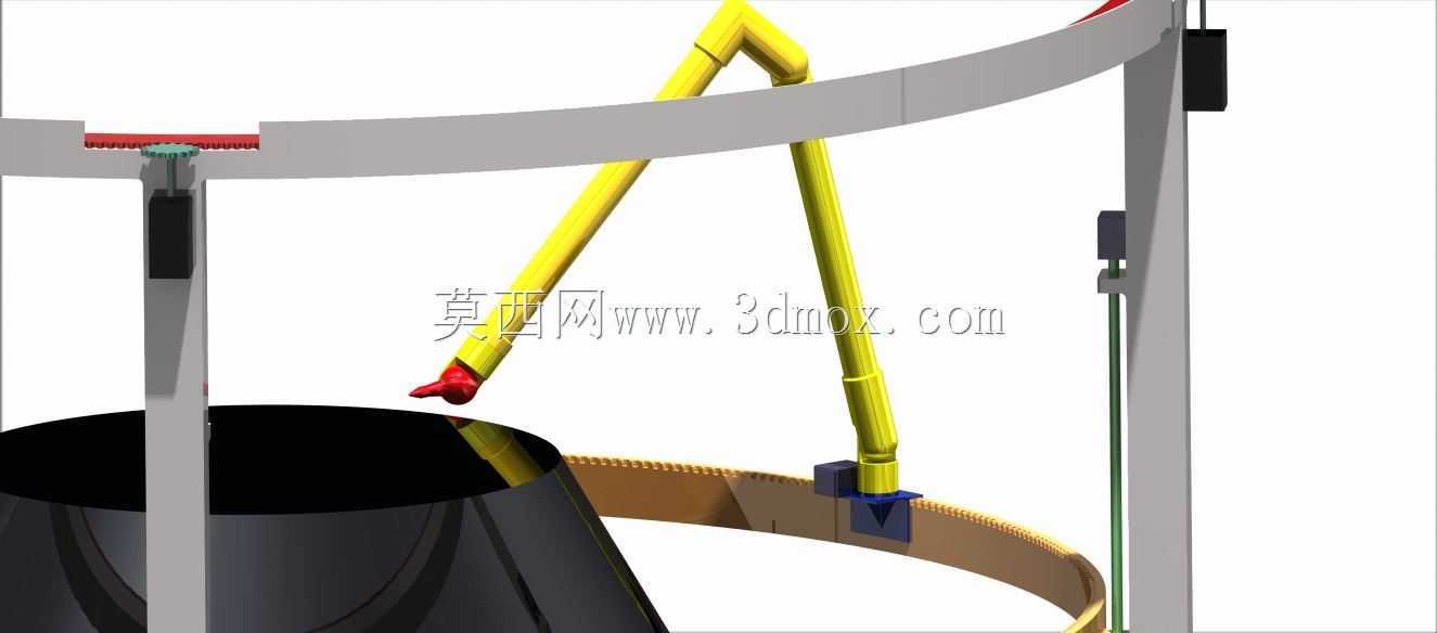 美国宇航局挑战3D打印程序动画/猎户座3D打印机/径向销。
