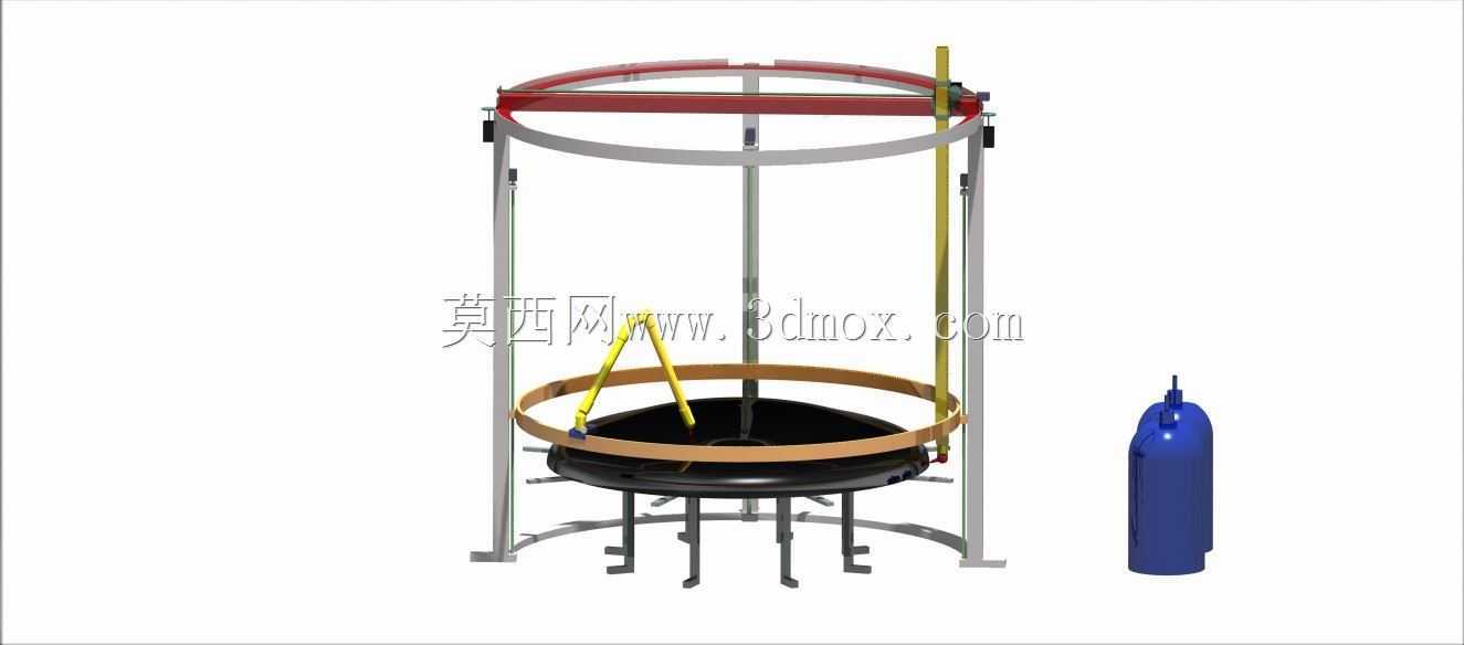 美国宇航局挑战3D打印程序动画/猎户座3D打印机/径向销。