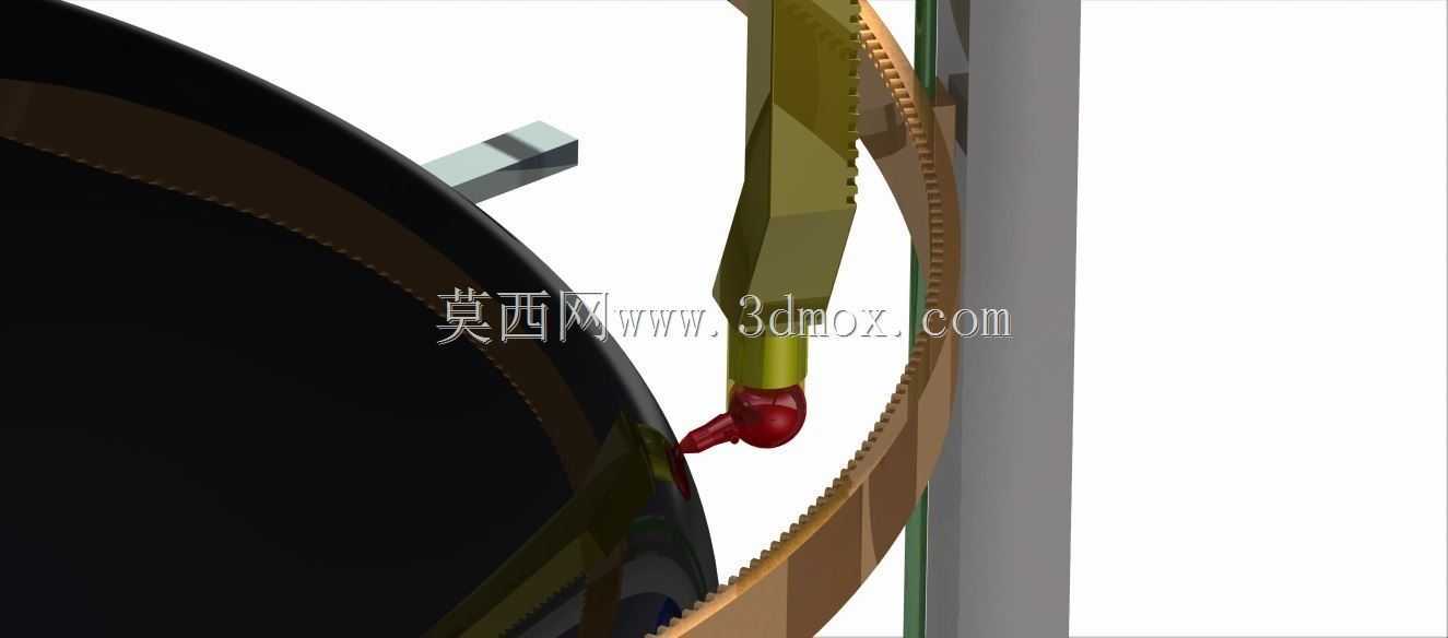 美国宇航局挑战3D打印程序动画/猎户座3D打印机/径向销。