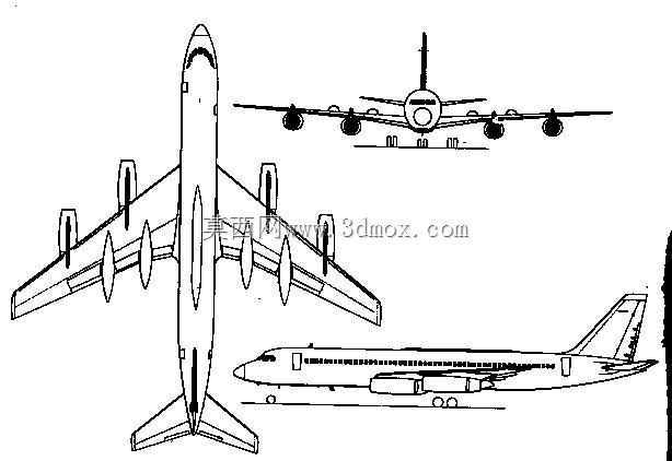 SOLIDWORKS�ϵ�Convair 990 Coronado