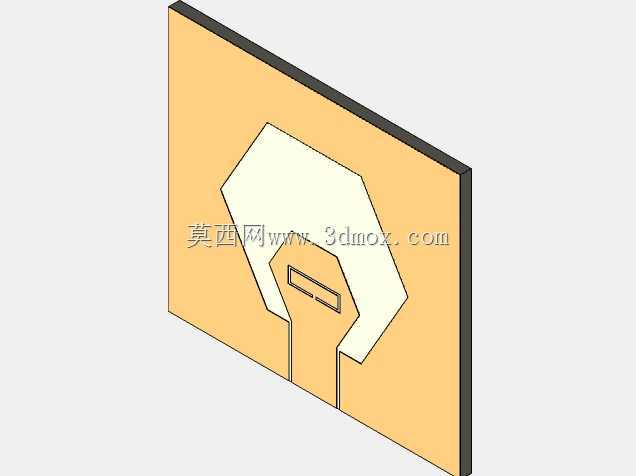 带WLAN带阻的六角槽UWB单极PCB天线