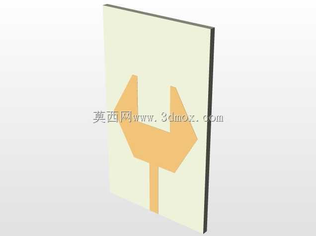 扳手贴片超宽带单极PCB微带天线