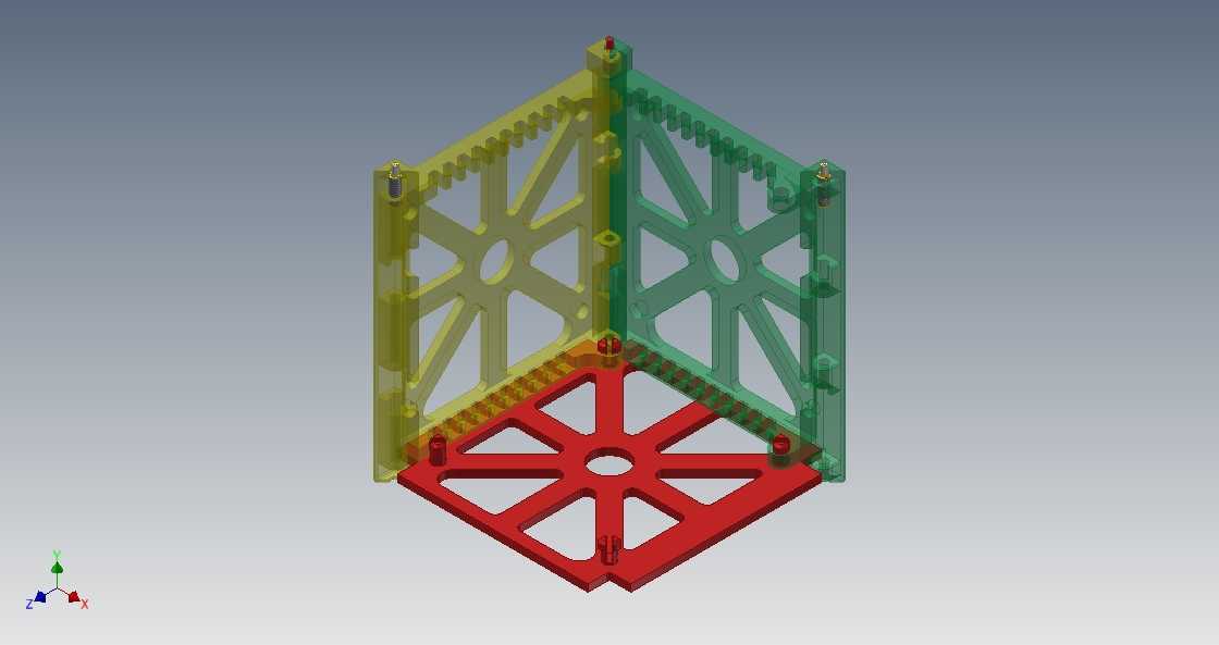 用于FDM 3D打印的Unipanel CubeSat