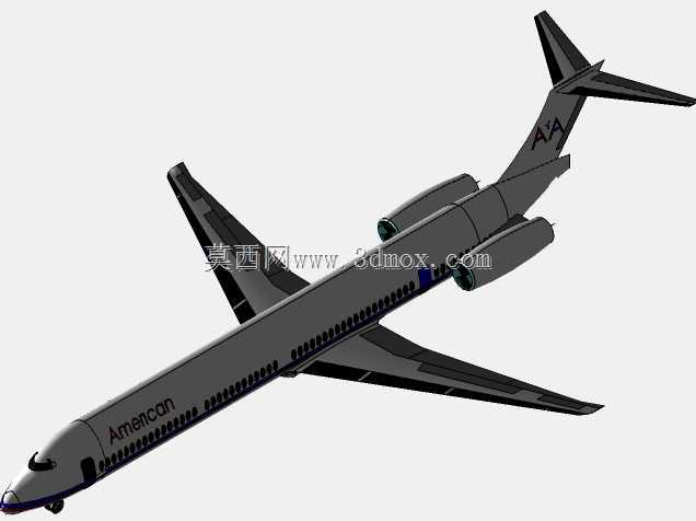 麦克唐纳·道格拉斯MD-90在美国航空公司的固体工作装备上