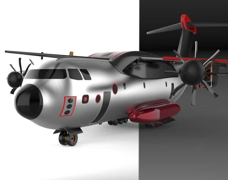 A400M���û��˷ɻ���SOLIDWORKS 2020��