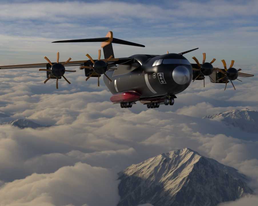 A400M���û��˷ɻ���SOLIDWORKS 2020��