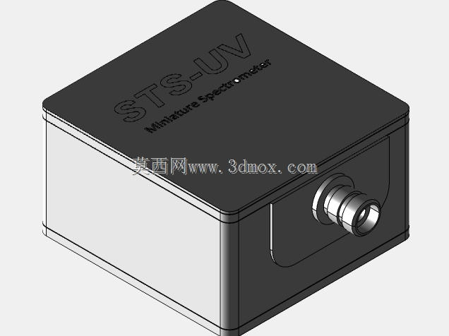 STS-UV微型光谱仪三维模型