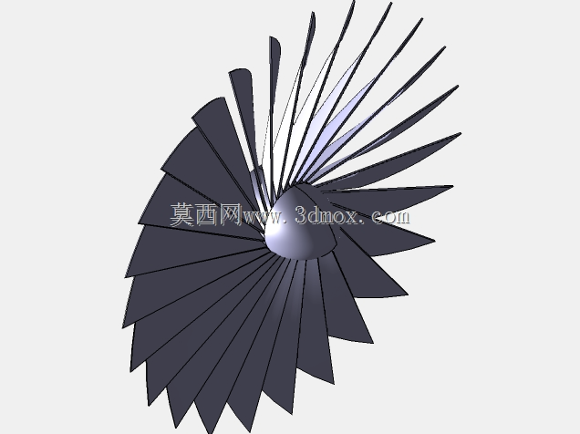 涡扇发动机机构