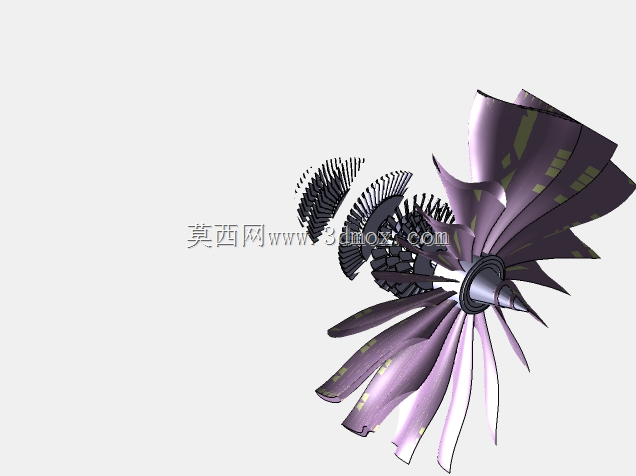 喷气发动机(涡扇发动机)设计\u0026建模-CATIA V5