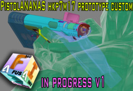 PistolANANAS hkp7m17原型定制Heckler\u0026科赫正在进行v1