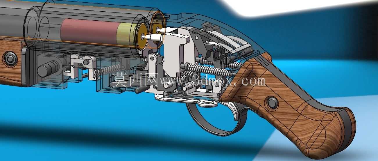 DIY-DB12 12口径双管猎枪