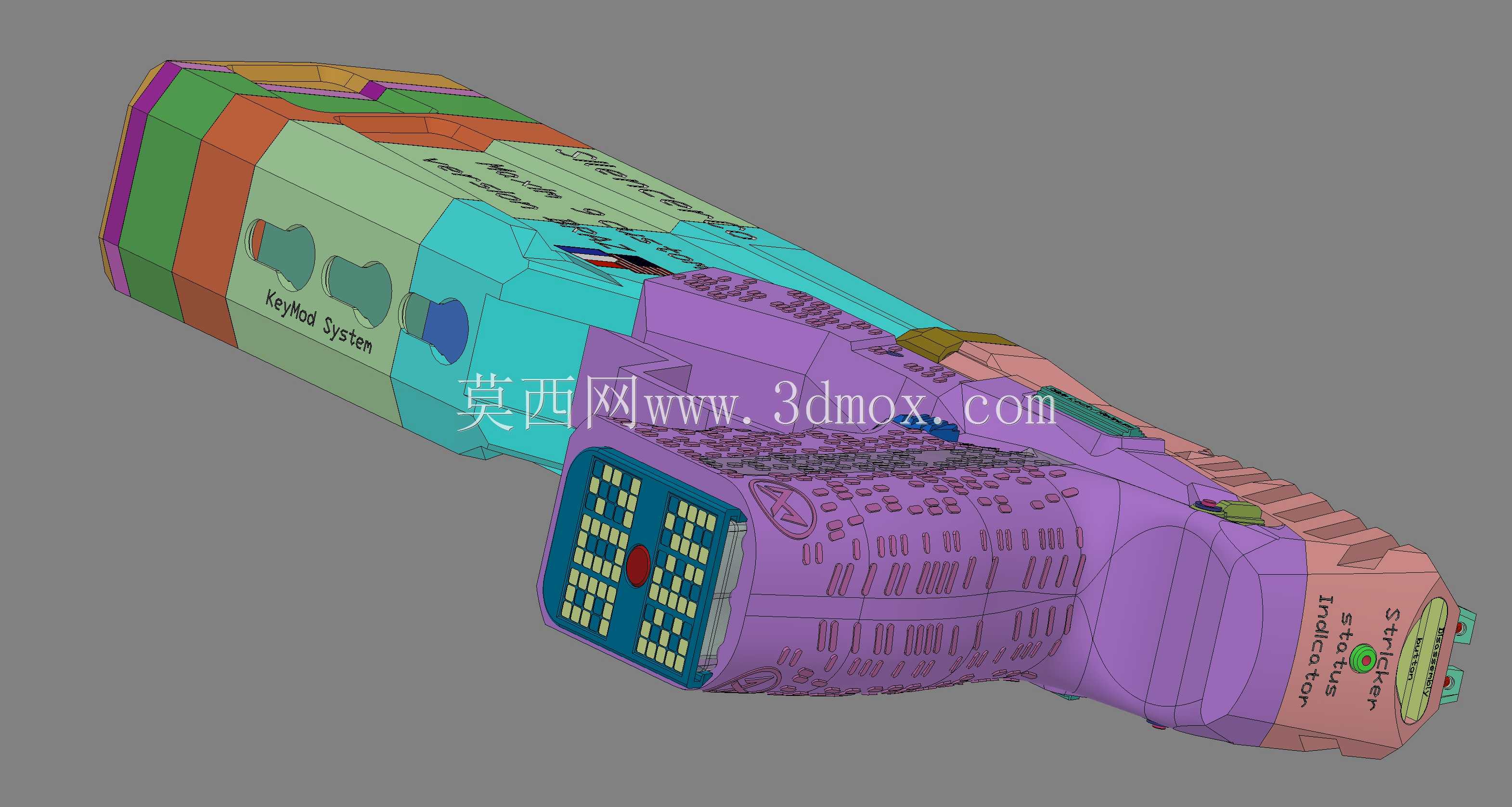 ǹ������Co Maxim 9���ư�BRAZ 9mm Braziu 3D fusion360