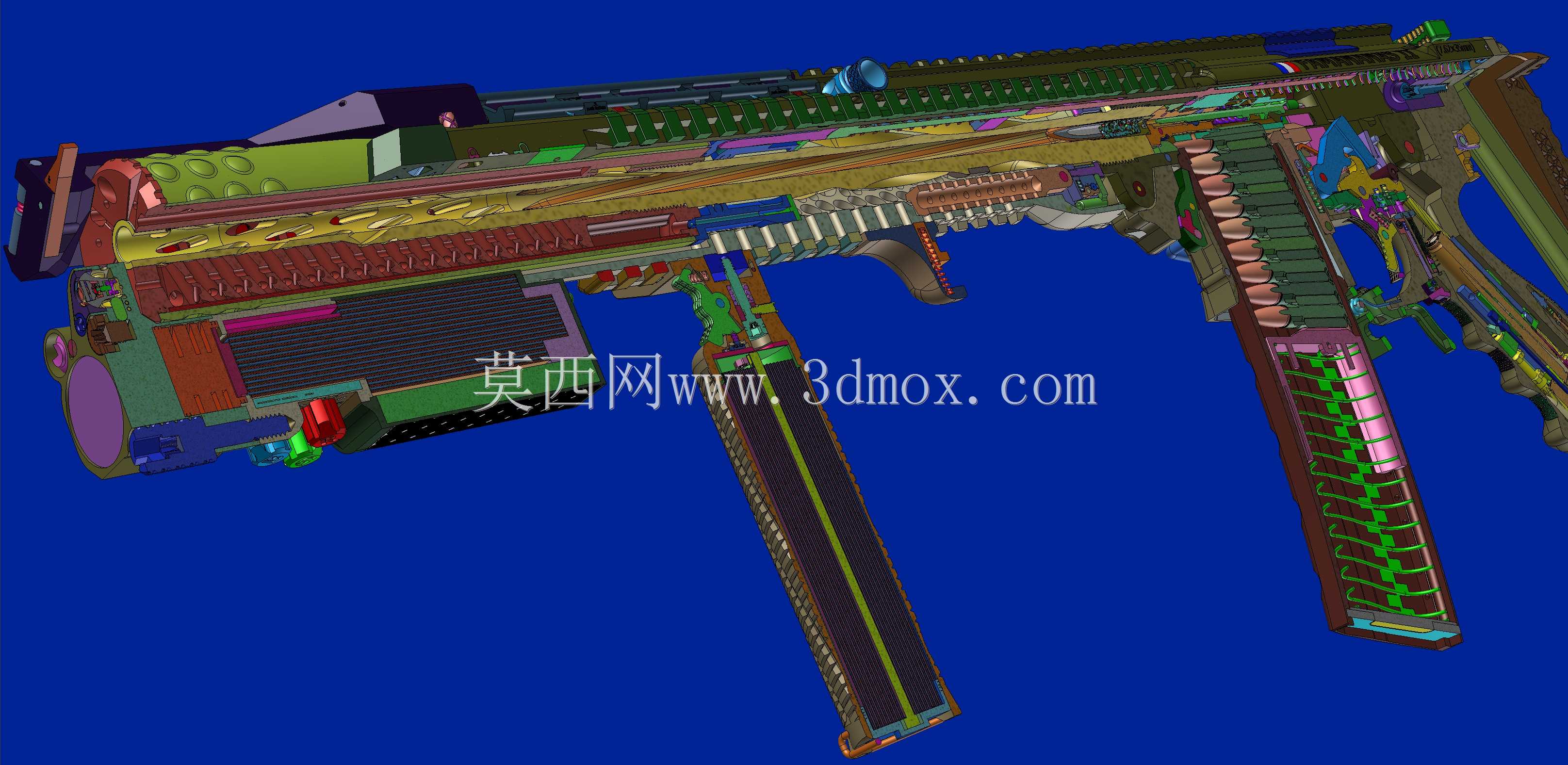 概念设计定制300灯罩黑色aac 7.62x35mm钎焊正在进行V.3