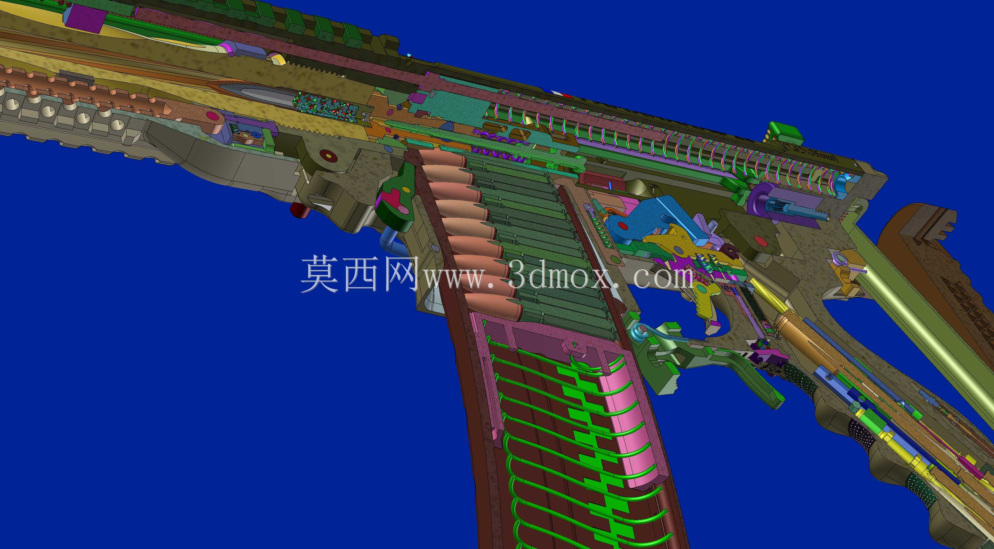 概念设计定制300灯罩黑色aac 7.62x35mm钎焊正在进行V.3