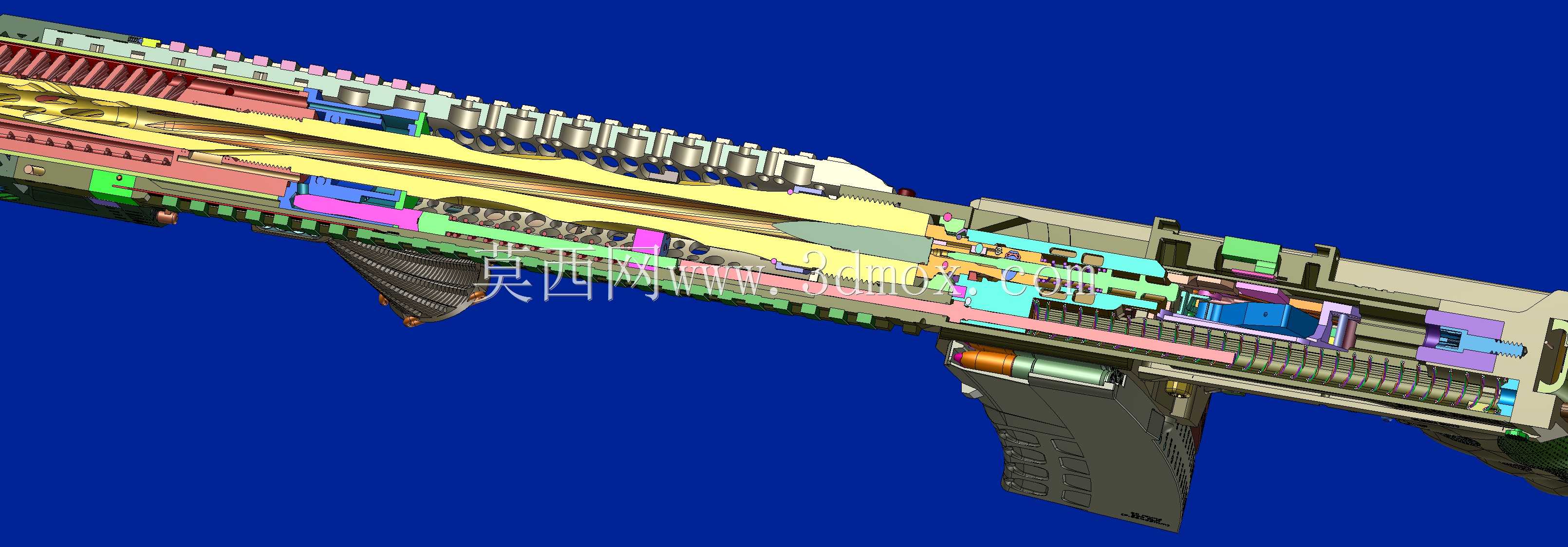 概念设计定制300灯罩黑色aac 7.62x35mm钎焊正在进行V.3