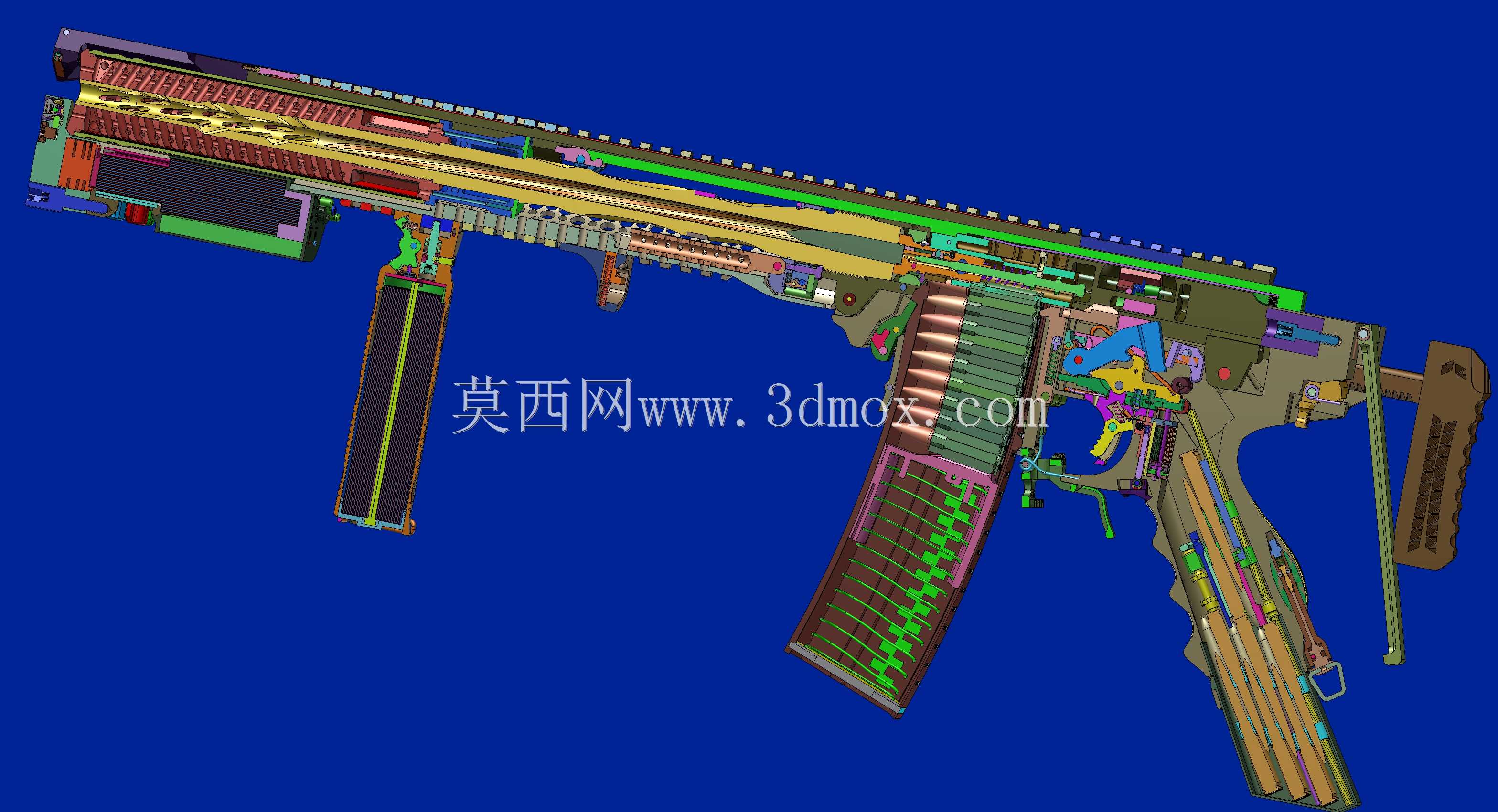 概念设计定制300灯罩黑色aac 7.62x35mm钎焊正在进行V.3