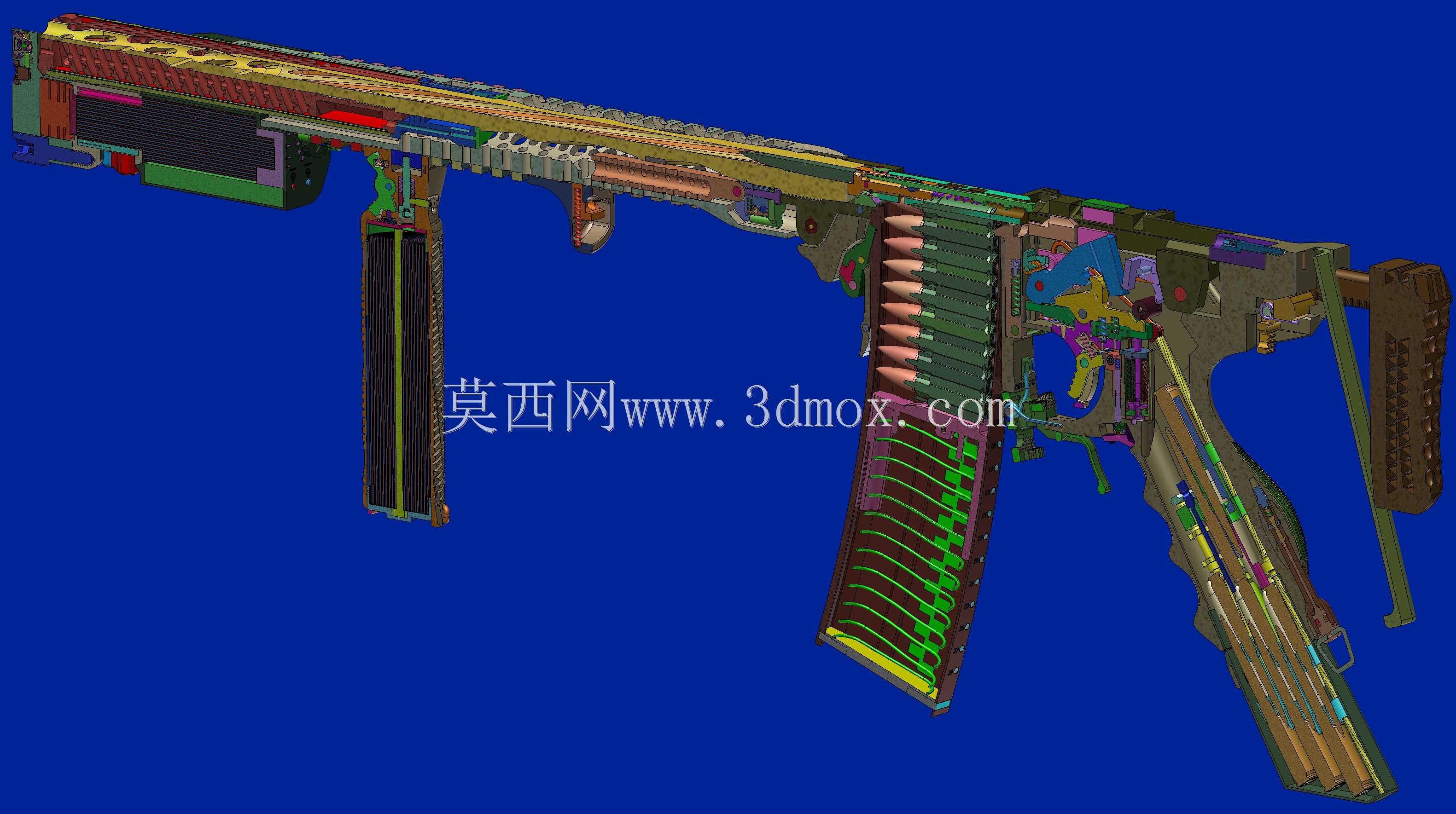 概念设计定制300灯罩黑色aac 7.62x35mm钎焊正在进行V.3