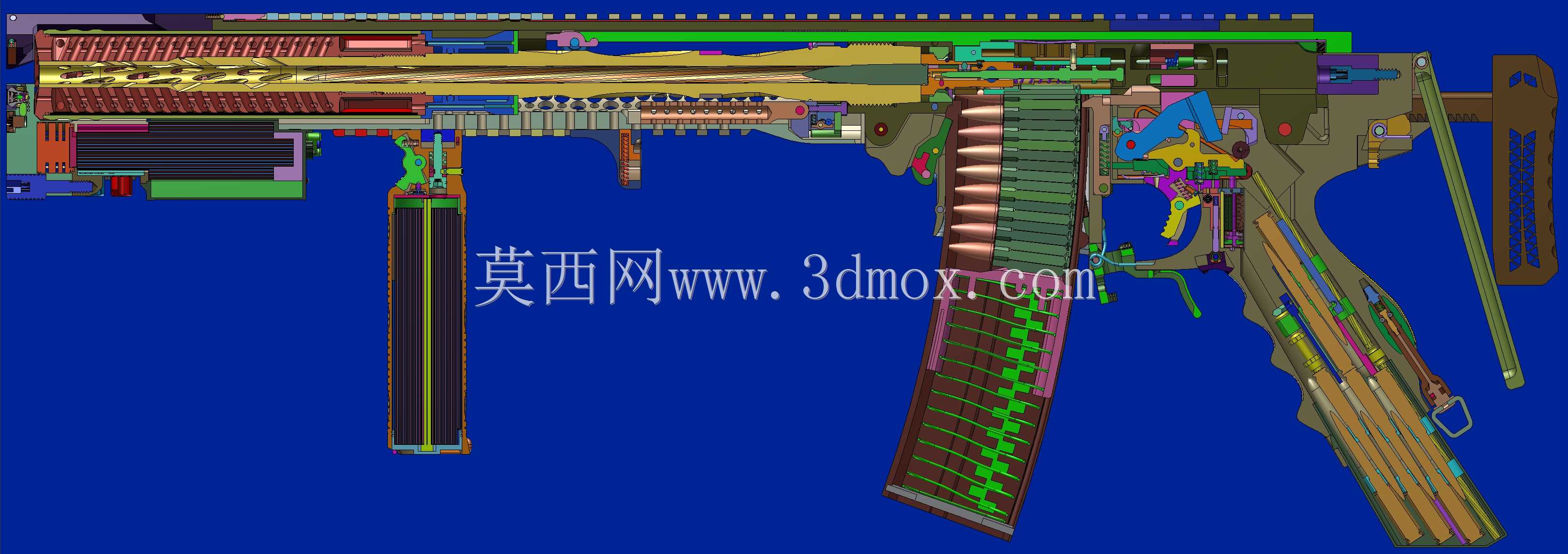 概念设计定制300灯罩黑色aac 7.62x35mm钎焊正在进行V.3