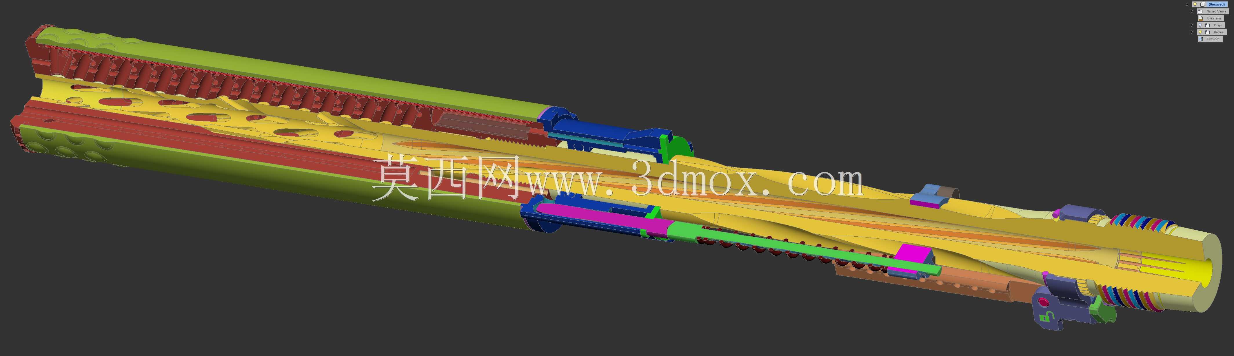 概念设计定制300灯罩黑色aac 7.62x35mm钎焊正在进行V.3