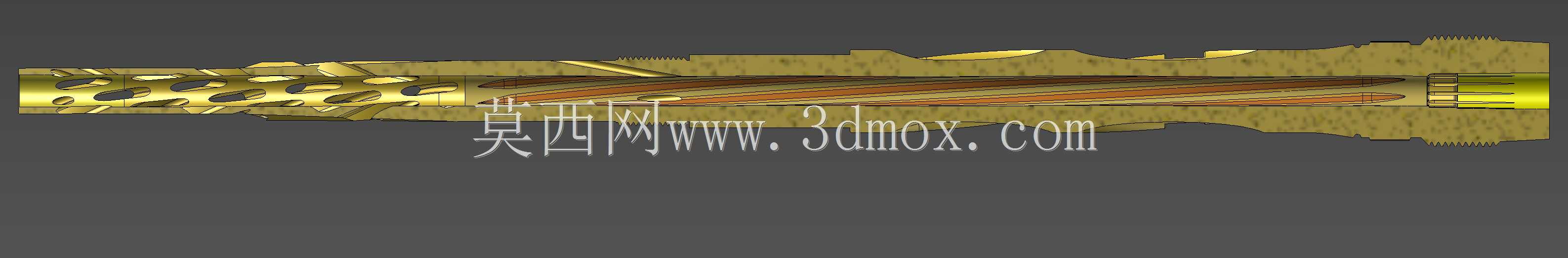 概念设计定制300灯罩黑色aac 7.62x35mm钎焊正在进行V.3