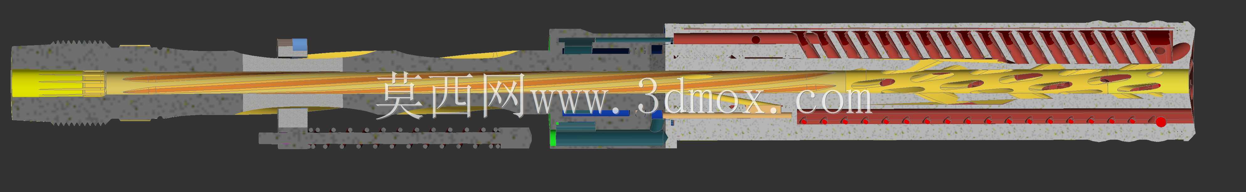 概念设计定制300灯罩黑色aac 7.62x35mm钎焊正在进行V.3