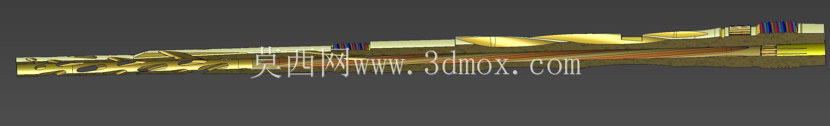 概念设计定制300灯罩黑色aac 7.62x35mm钎焊正在进行V.3