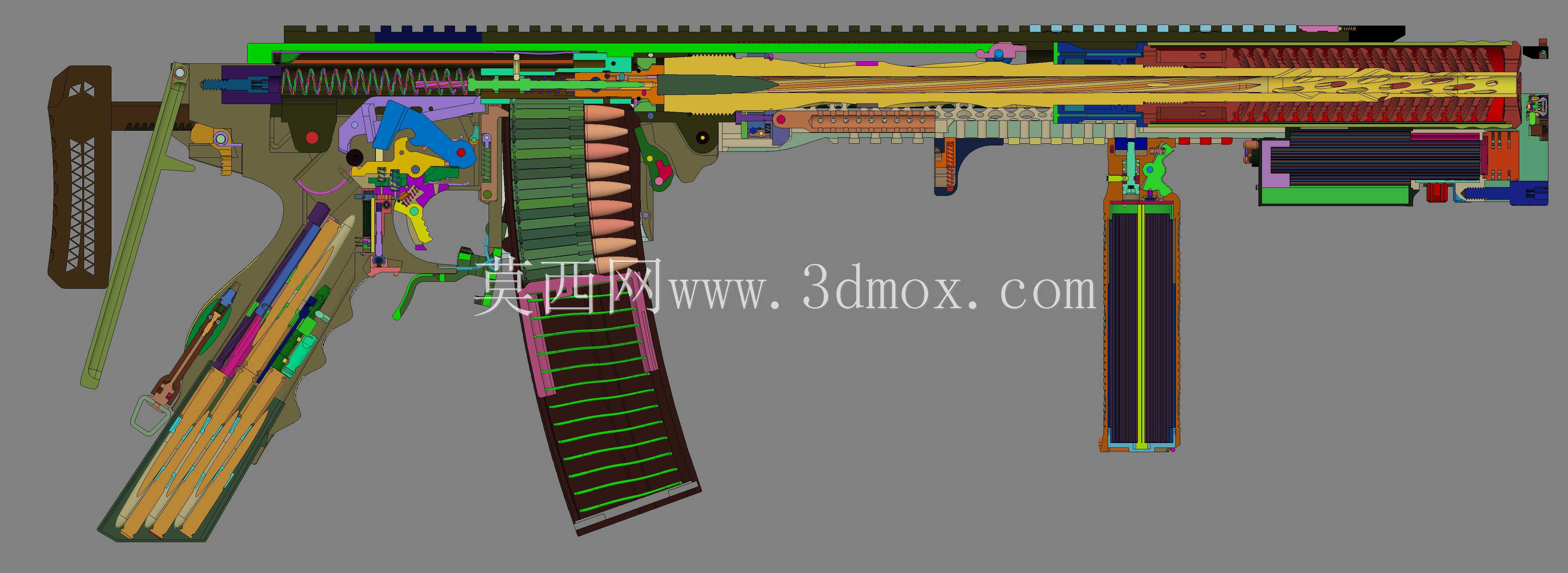 概念设计定制300灯罩黑色aac 7.62x35mm钎焊正在进行V.3
