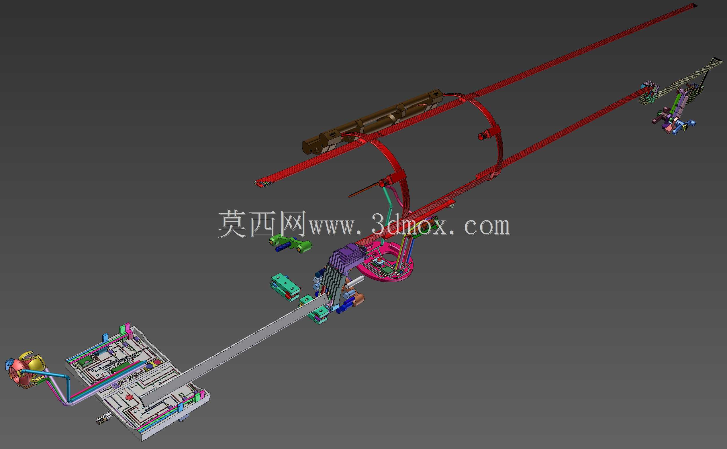 概念设计定制300灯罩黑色aac 7.62x35mm钎焊正在进行V.3