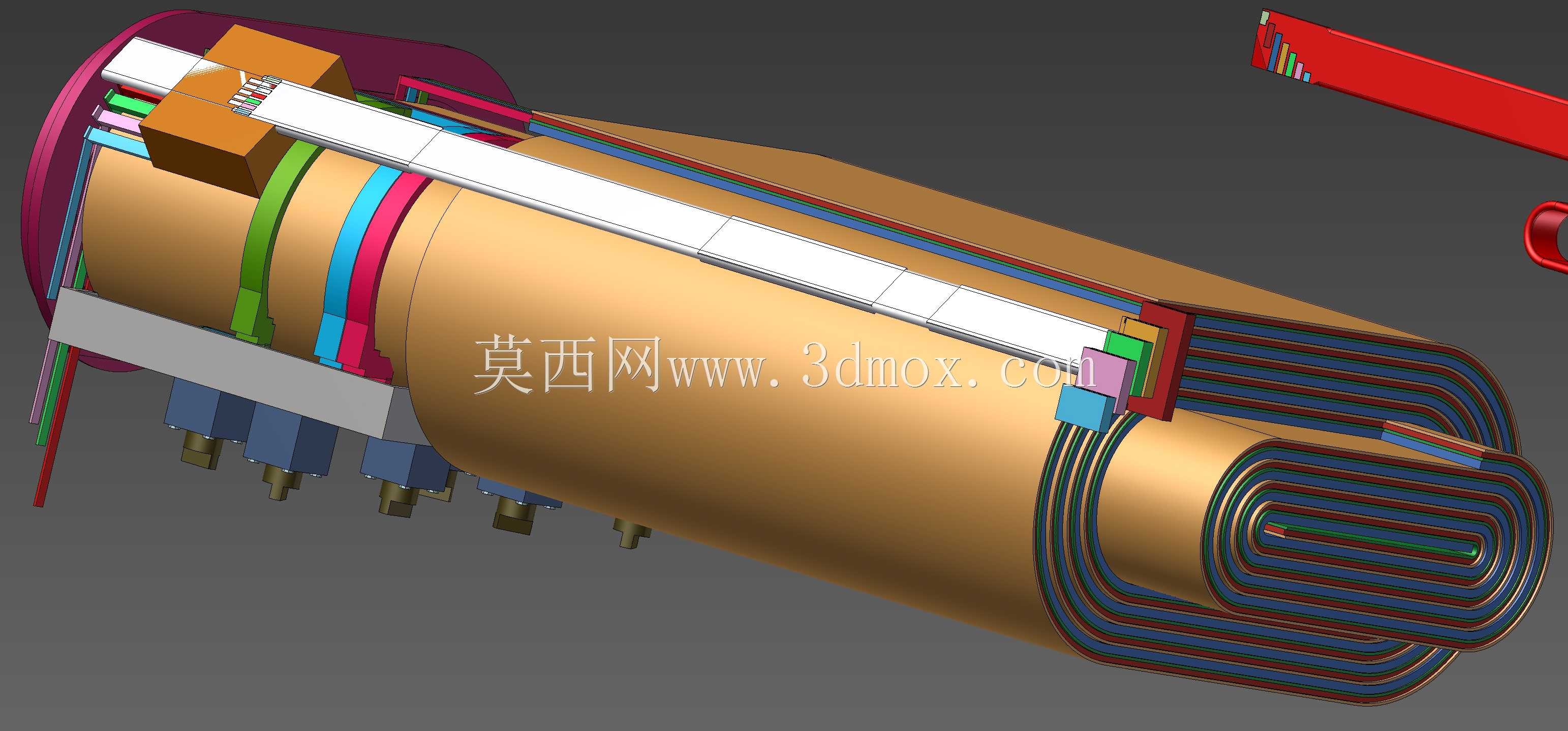 概念设计定制300灯罩黑色aac 7.62x35mm钎焊正在进行V.3
