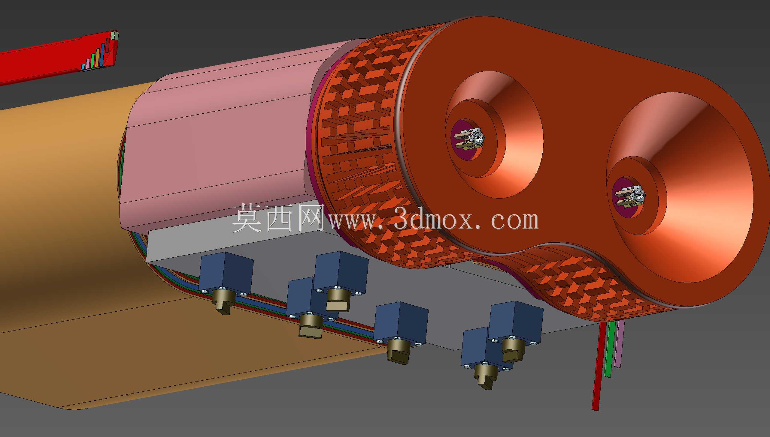概念设计定制300灯罩黑色aac 7.62x35mm钎焊正在进行V.3