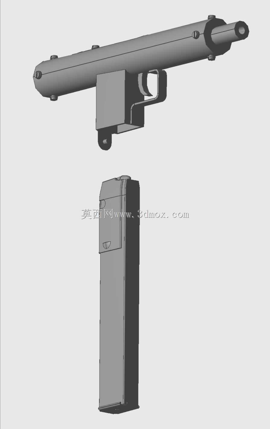 9mm子弹软管SMG