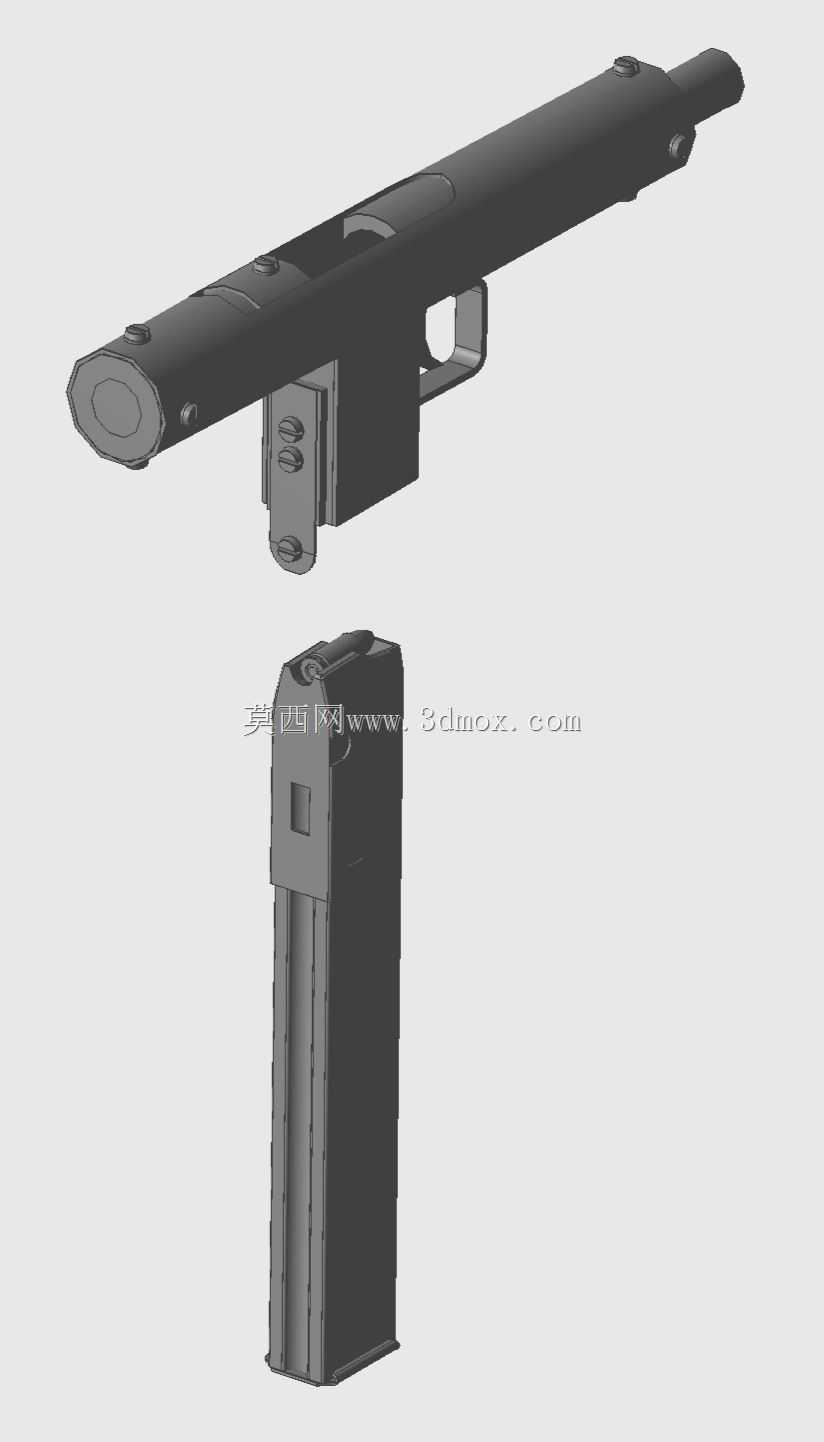 9mm子弹软管SMG