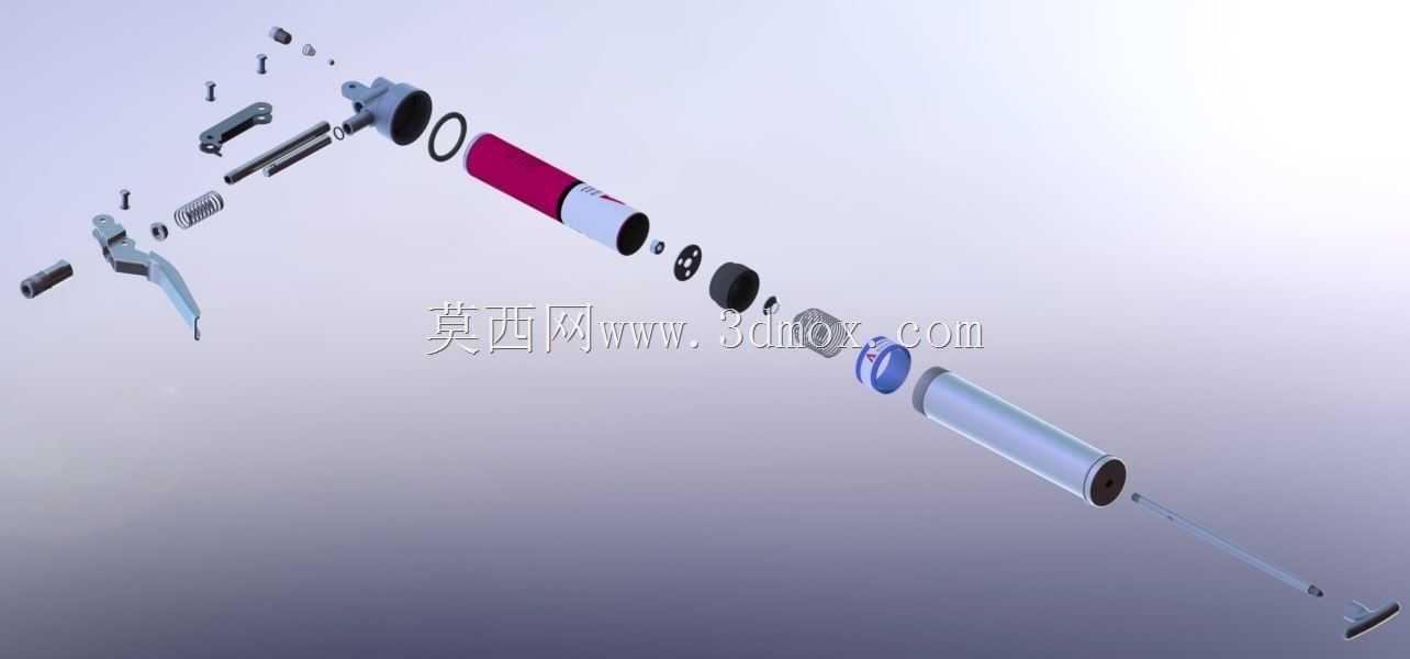 润滑脂枪-带润滑脂筒的ALEMITE F104小型手枪握把